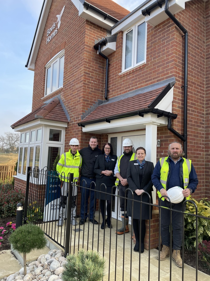 Two new show homes open at Pippins Place in West Malling Bovis Homes